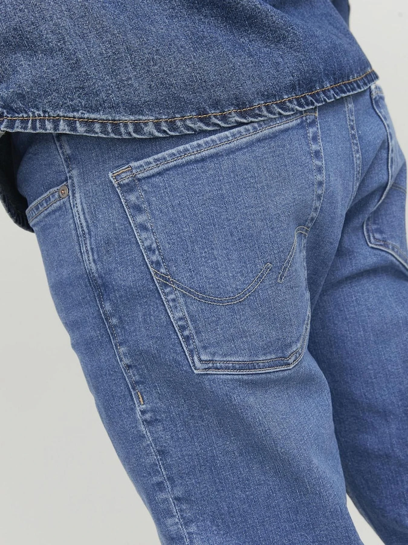Джинсы JACK & JONES модель 12242320_BlueDenim Джинсы JACK & JONES модель 12242320_BlueDenim Фото