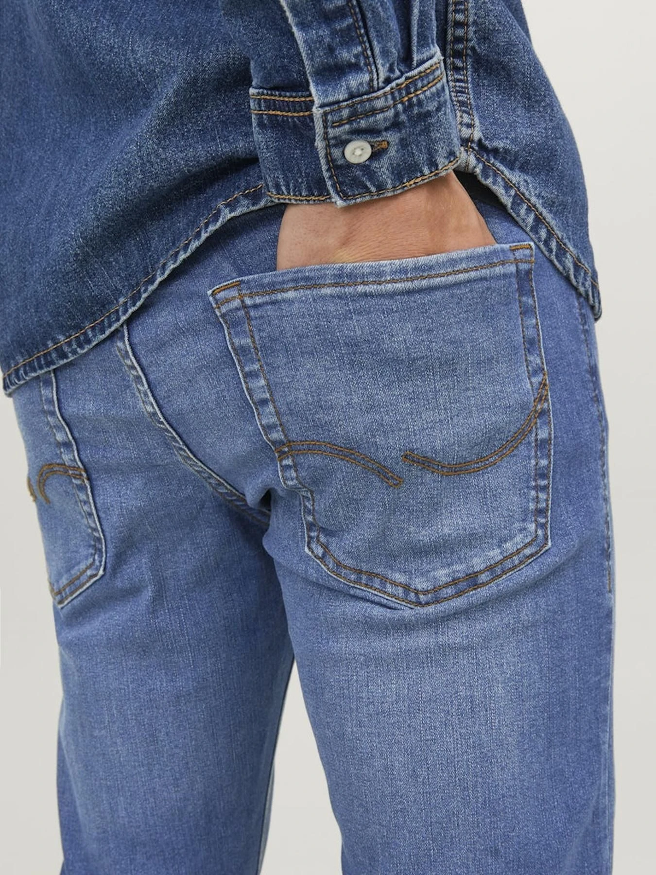 Джинсы JACK & JONES модель 12243592_BlueDenim Фото