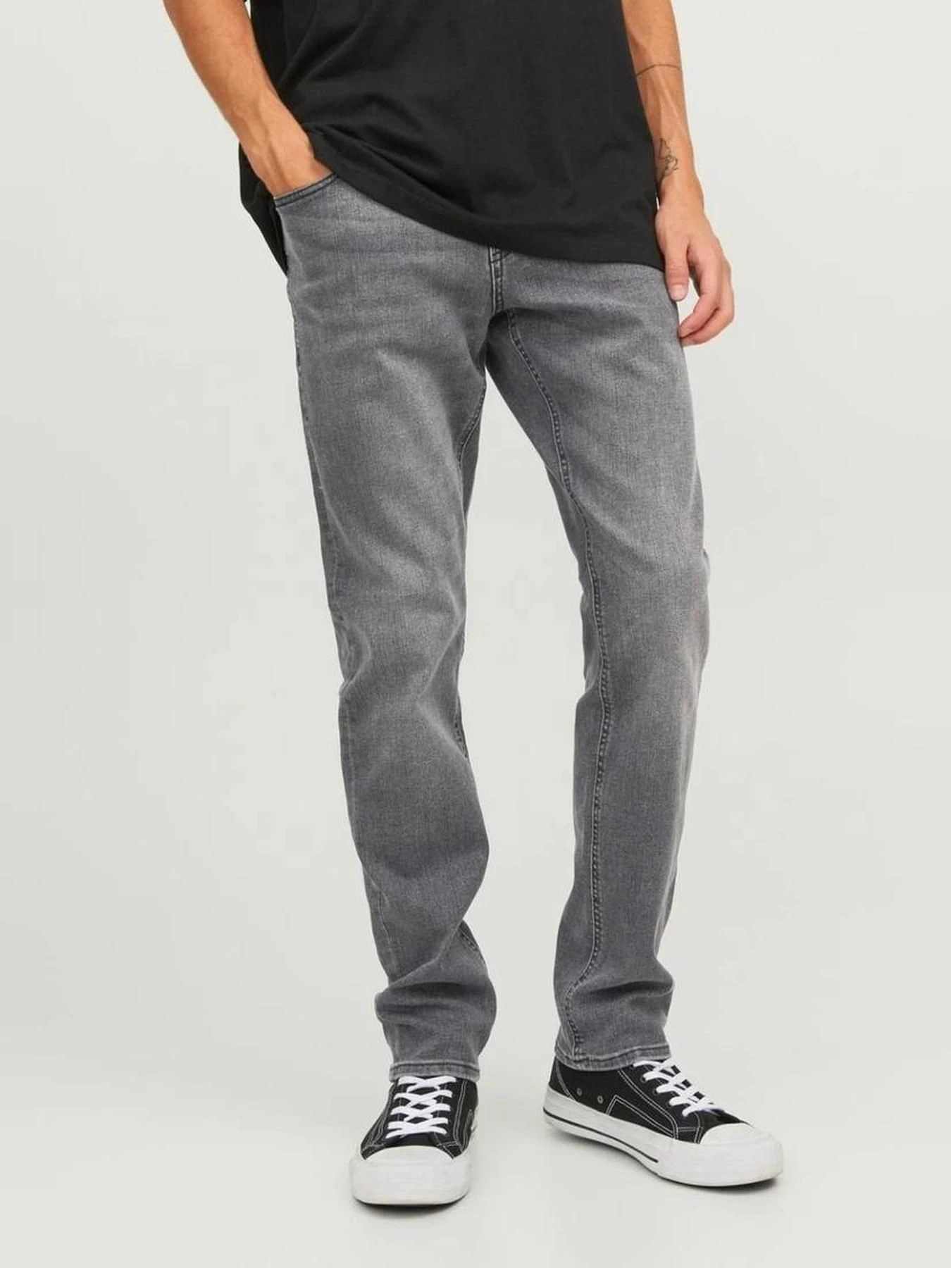 Джинсы JACK & JONES модель 12243599_BlackDenim Джинсы JACK & JONES модель 12243599_BlackDenim Фото