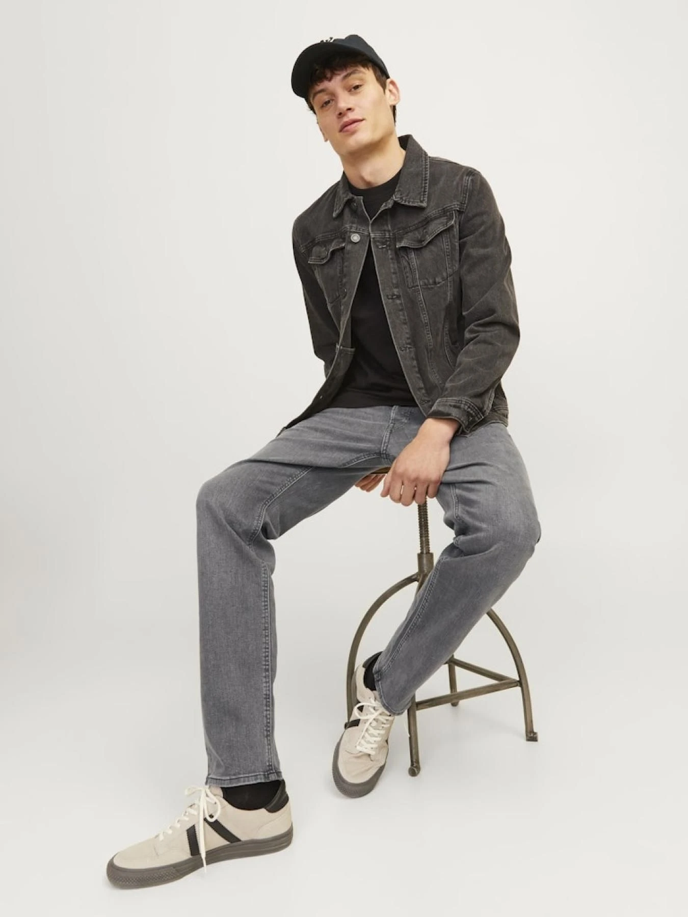 Джинсы JACK & JONES модель 12246917_BlackDenim Фото