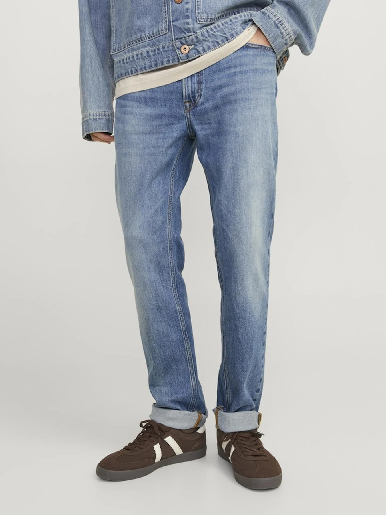Джинсы JACK & JONES модель 12249006_BlueDenim Джинсы JACK & JONES модель 12249006_BlueDenim Фото
