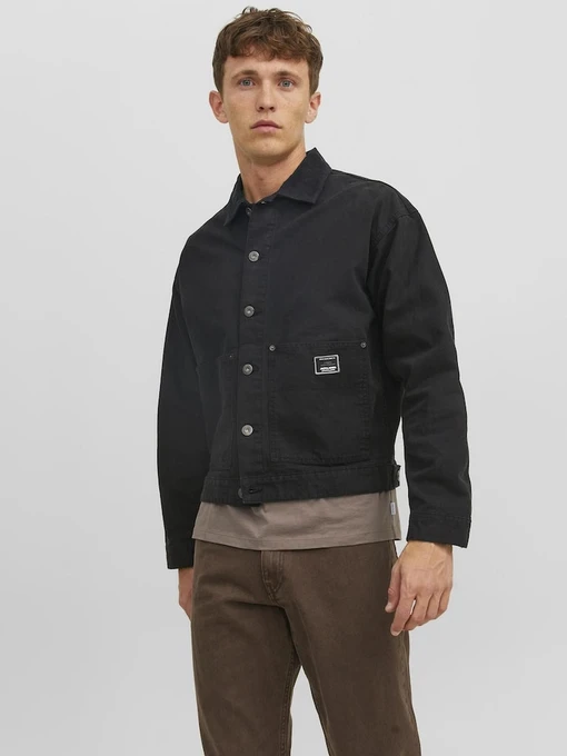 Куртки и дубленки JACK & JONES модель 12243798_BlackDenim Фото