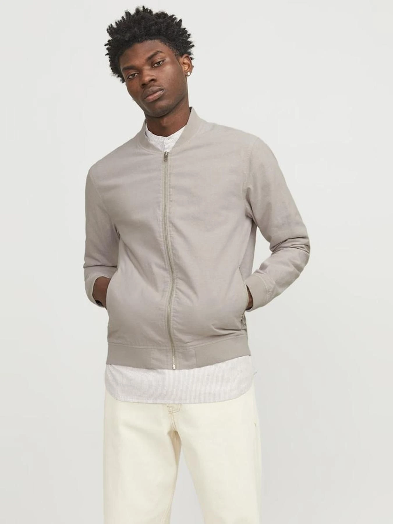 Куртки и дубленки JACK & JONES модель 12248914_Crockery Фото