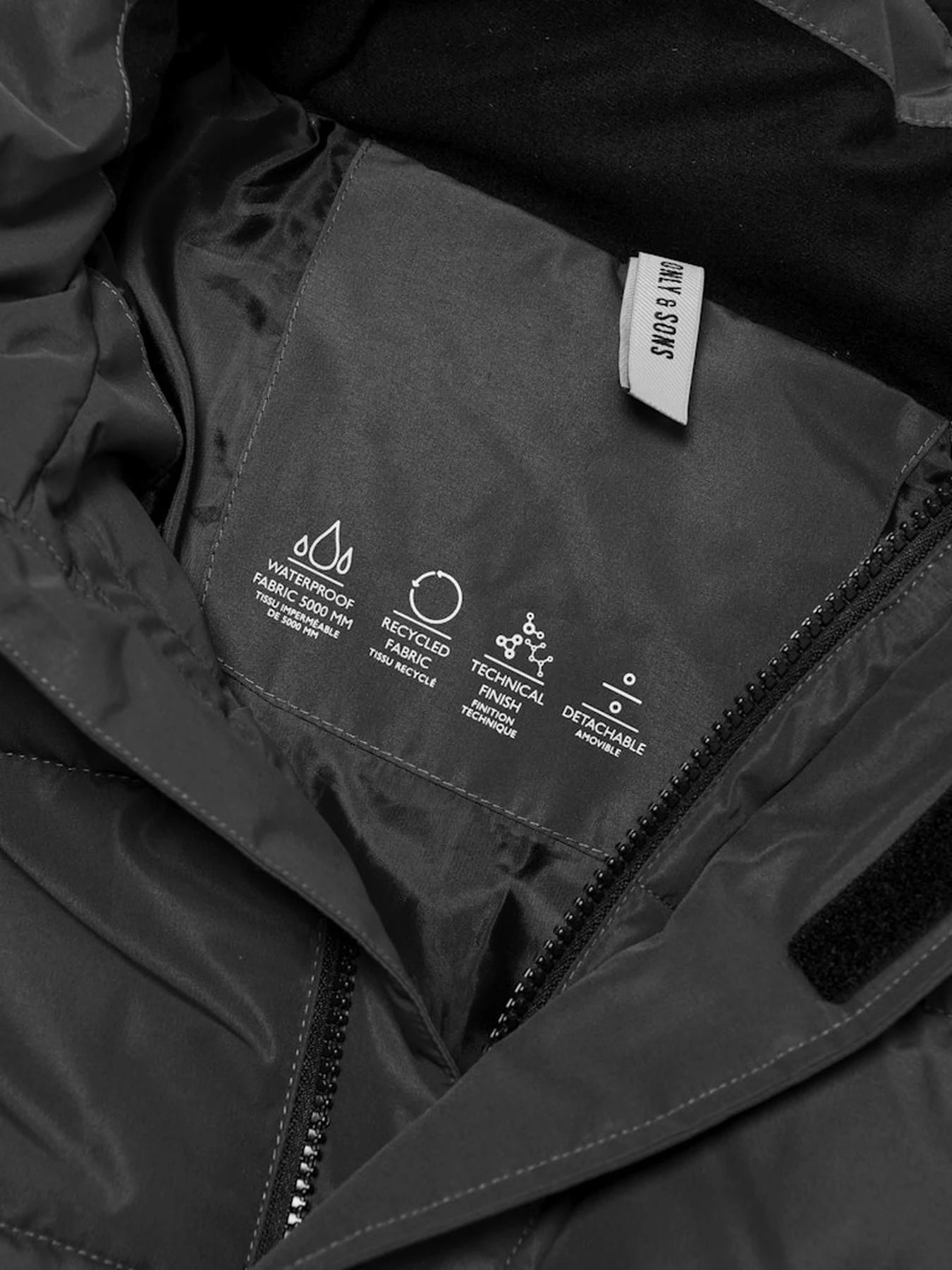 Куртки и дубленки ONLY & SONS модель 22020156_BLACK Фото
