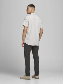 Рубашки JACK & JONES модель 12183575_CLOUDDANCER Фото