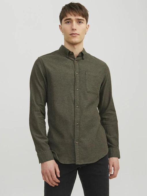 Рубашки JACK & JONES модель 12235974_Rosin Фото