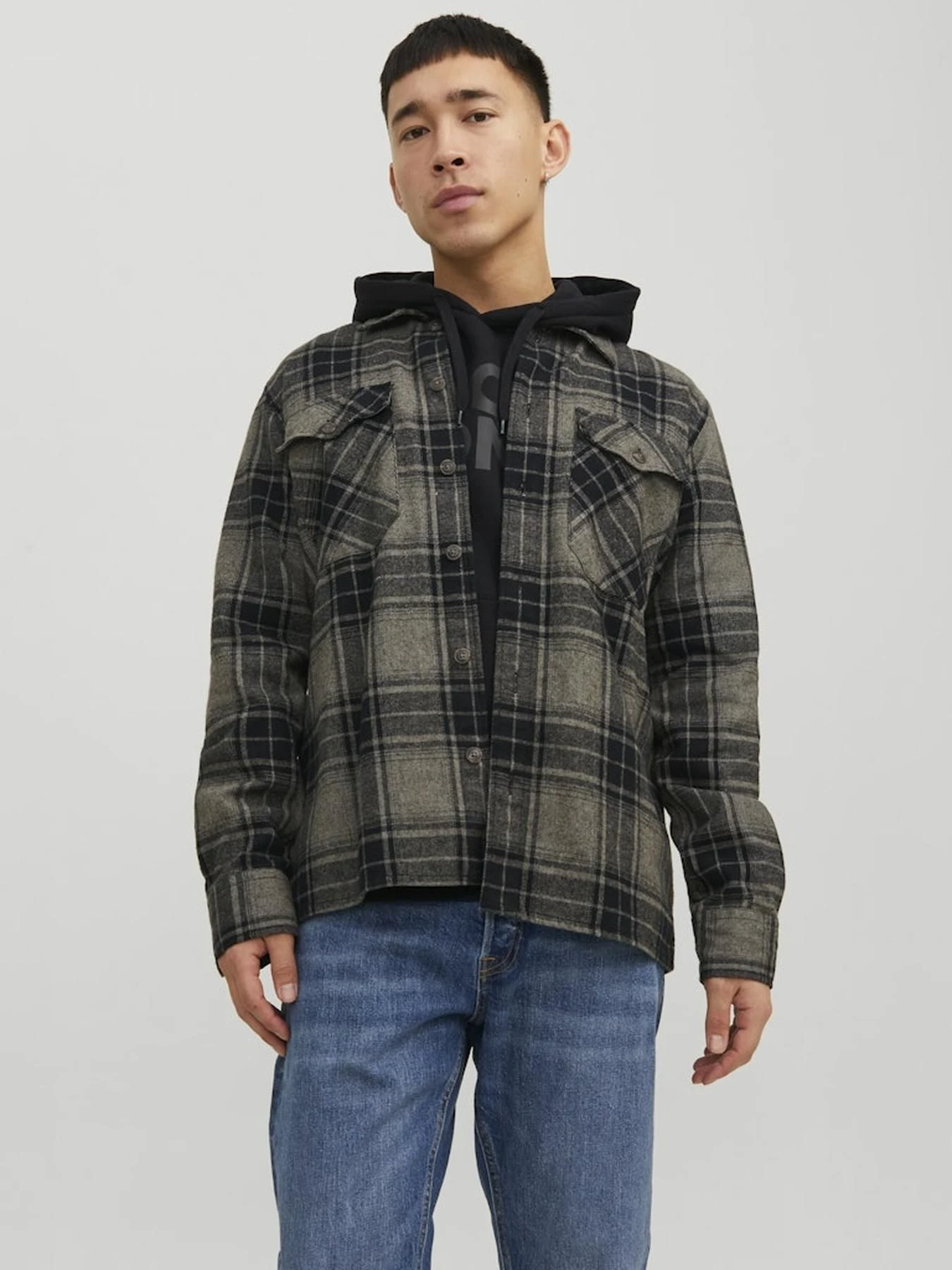 Рубашки JACK & JONES модель 12235986_SedonaSage Фото