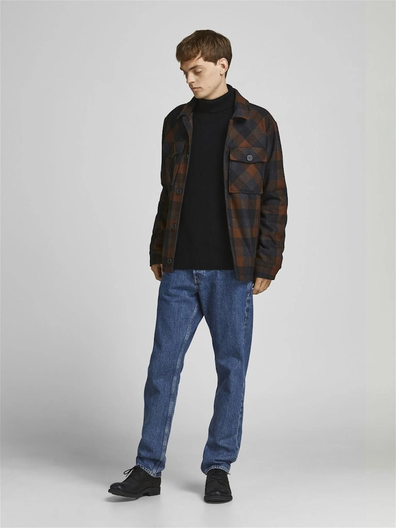 Худи и свитшоты JACK & JONES модель 12189963_Black Худи и свитшоты JACK & JONES модель 12189963_Black Фото
