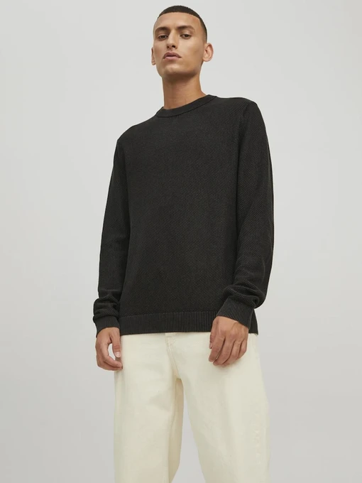 Свитры и кардиганы JACK & JONES модель 12211313_Black Фото