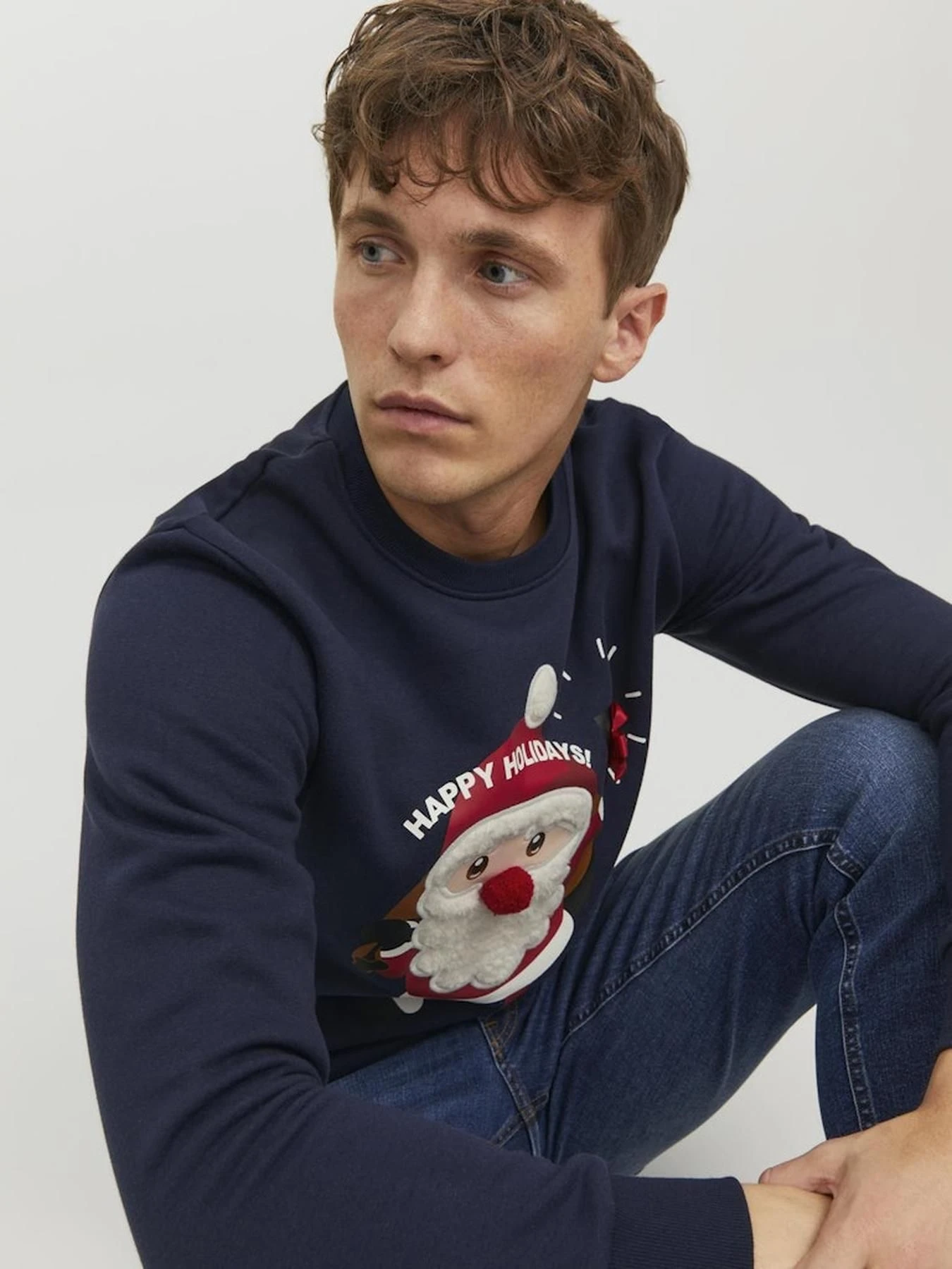Худи и свитшоты JACK & JONES модель 12221416_NavyBlazer Фото