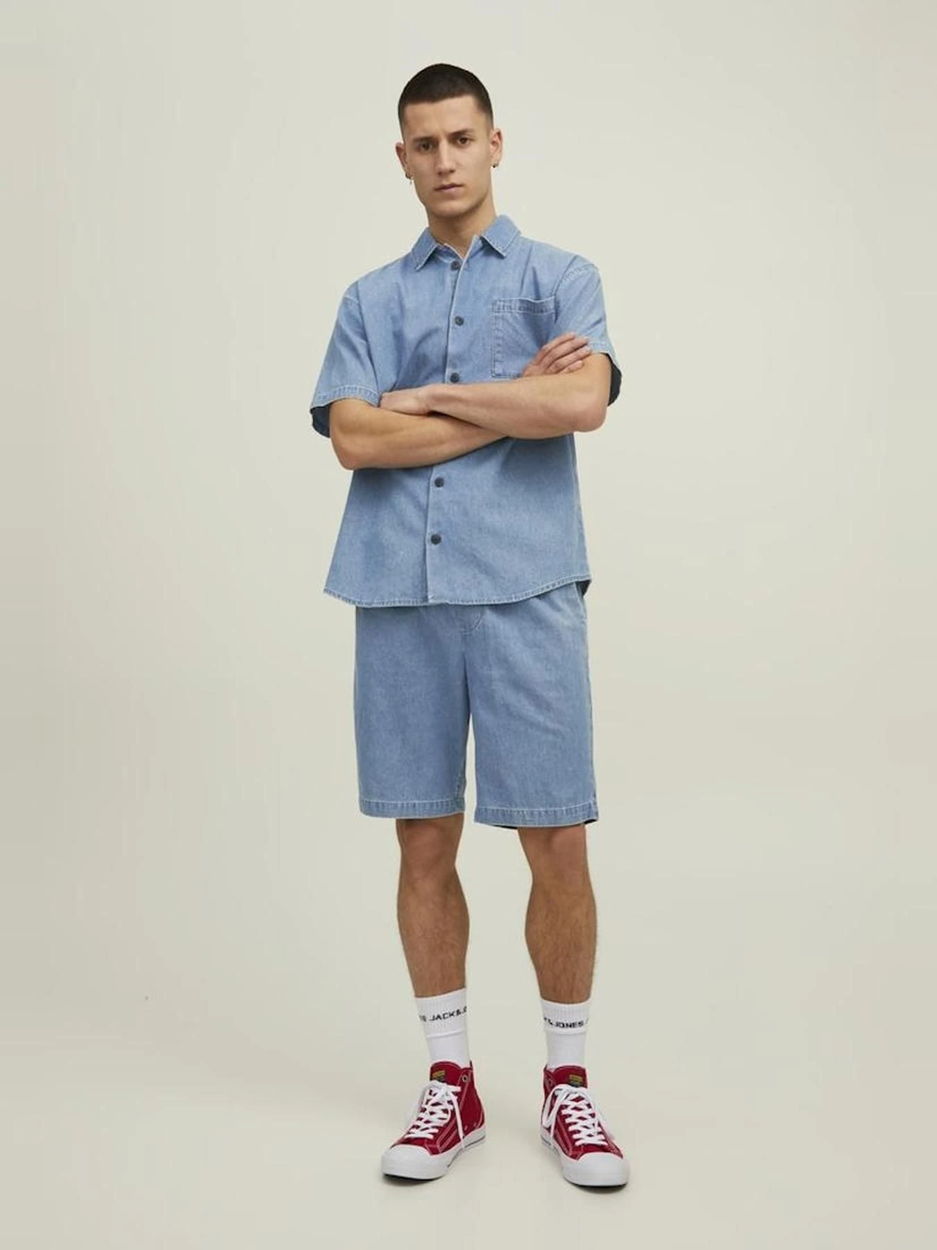 Шорты JACK & JONES модель 12209572_BlueDenim Фото