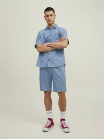 Шорты JACK & JONES модель 12209572_BlueDenim Фото