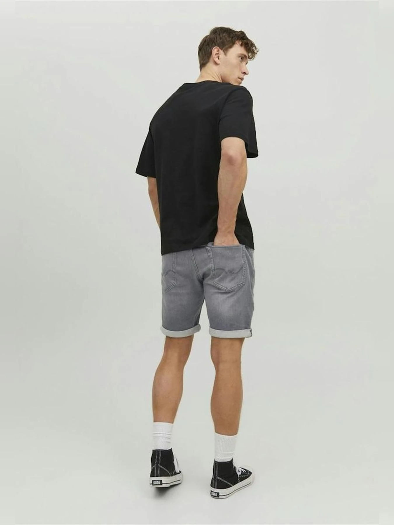 Шорты JACK & JONES модель 12223680_GREYDENIM Фото