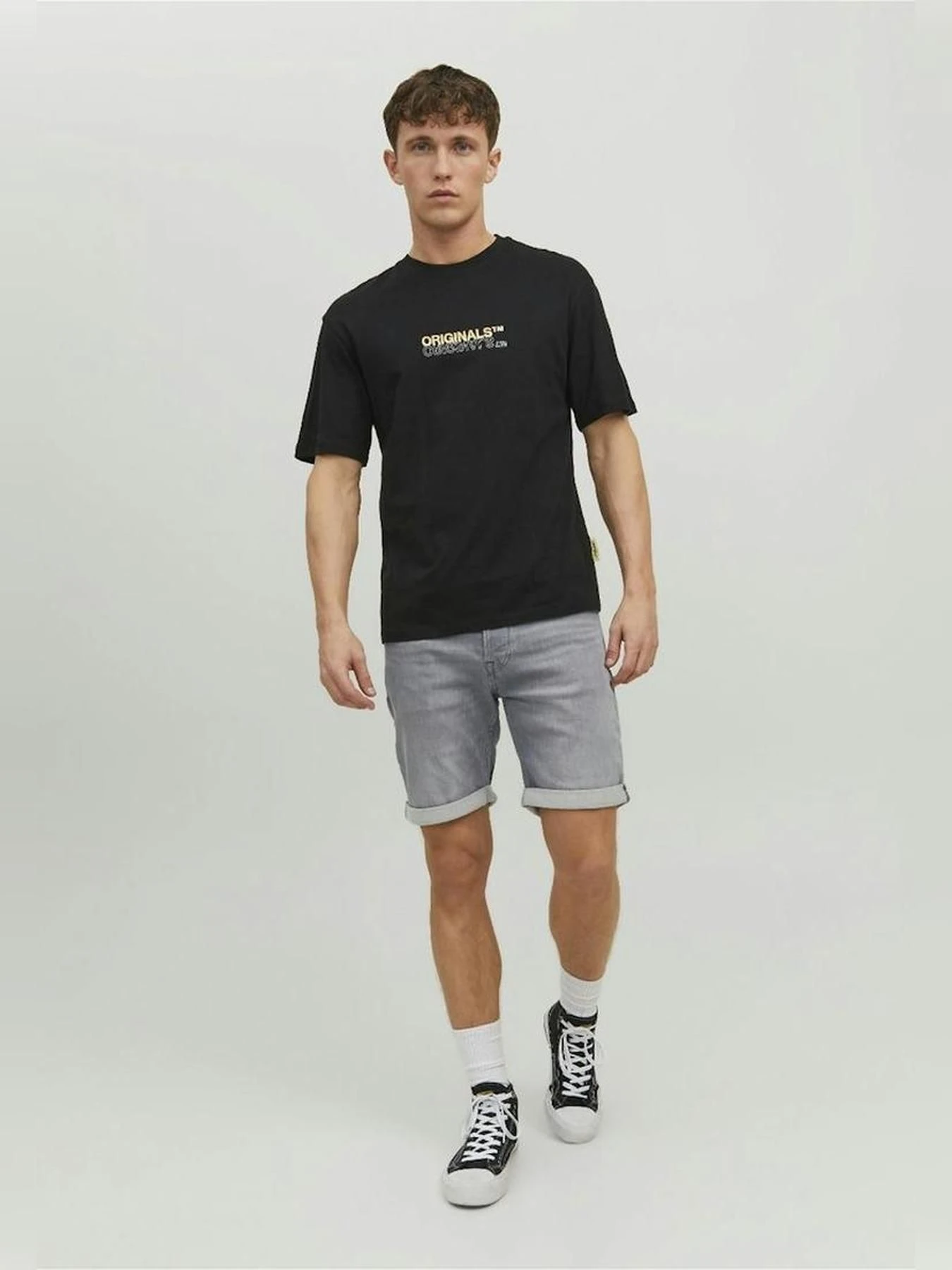 Шорты JACK & JONES модель 12223680_GREYDENIM Фото