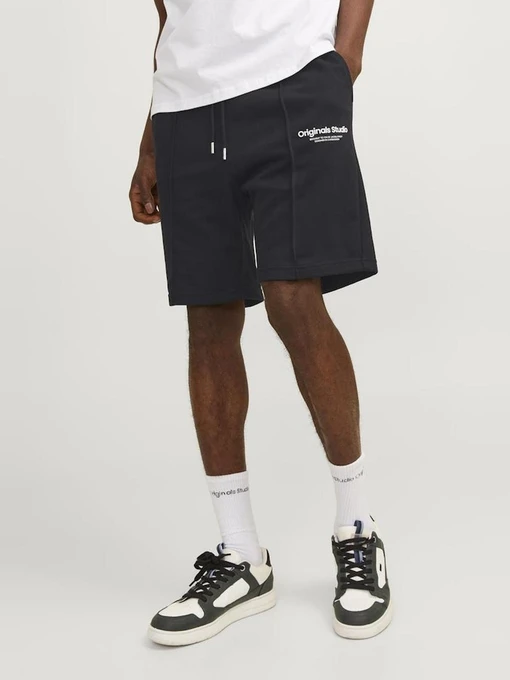 Шолақ шалбар JACK & JONES үлгі 12252251_Black Фото
