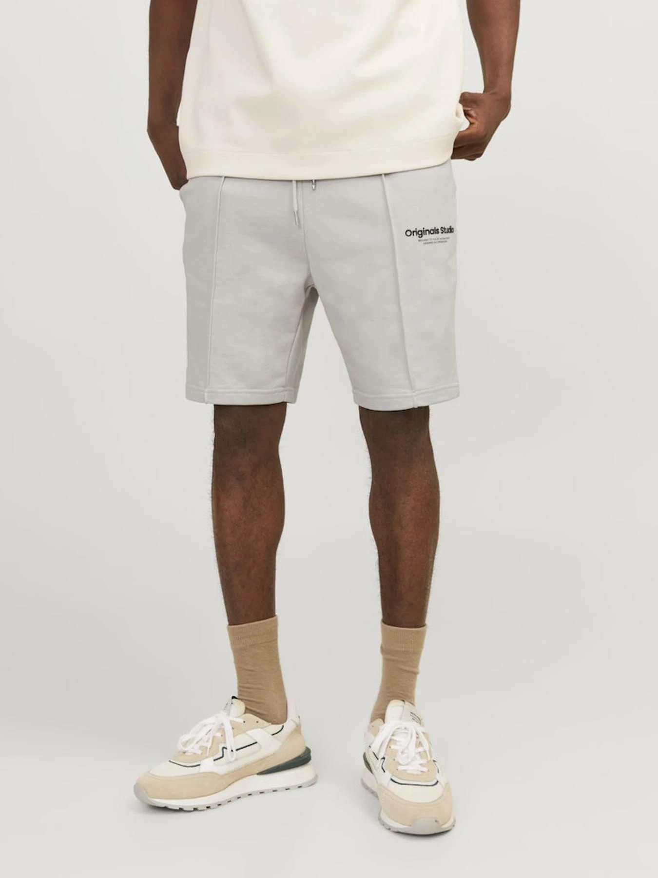 Шорты JACK & JONES модель 12252251_Moonbeam Фото
