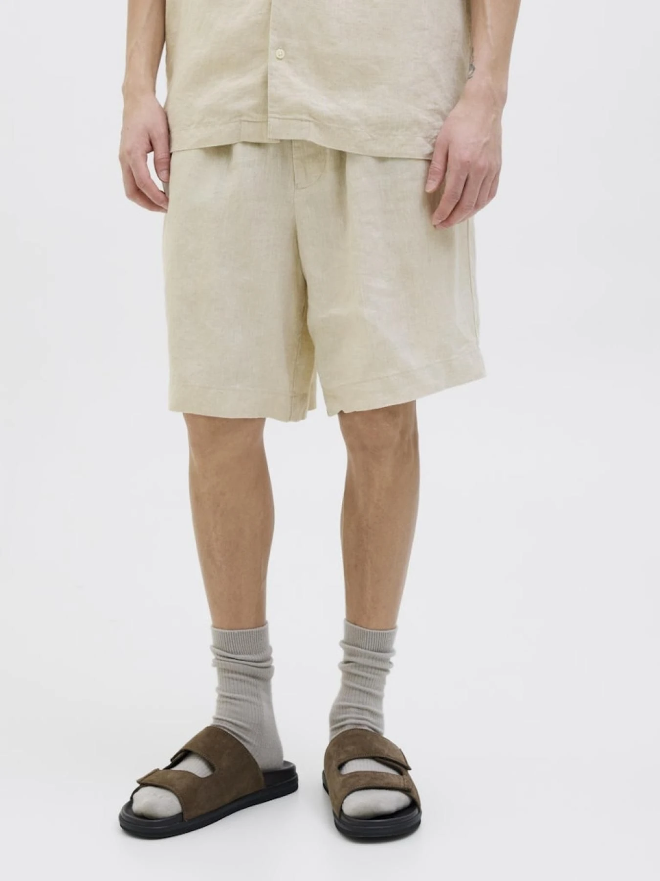 Шорты JACK & JONES модель 12253134_SilverLining Фото
