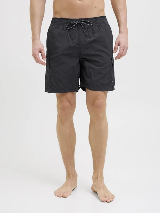 Шолақ шалбар JACK & JONES үлгі 12272989_Black Фото