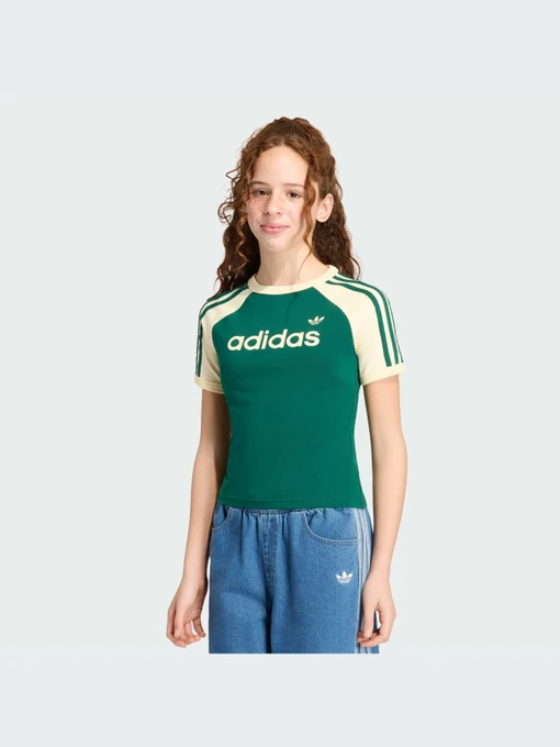 Футболкалар мен поло жейделер Adidas 3 Stripes үлгі HZ9576-KZ Фото